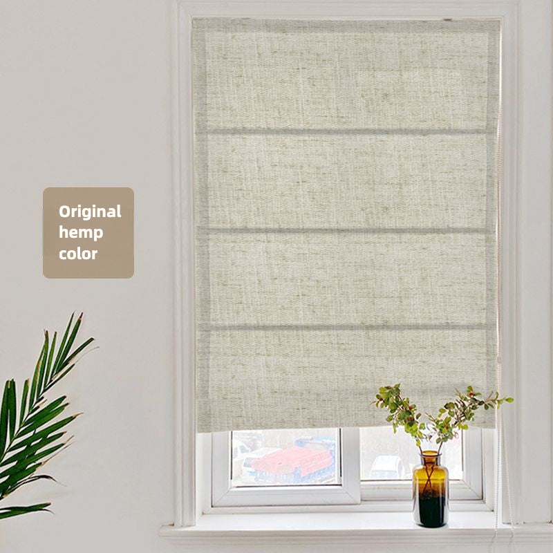 Serenity in Every Fold – Linen Roman Shades for a Calm, Modern Home