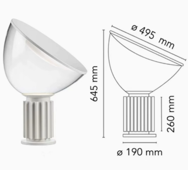 Taccia Table Lamp-Artworks That Define The Interplay Of Light And Shadow In Space