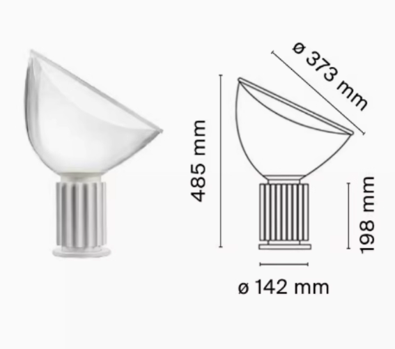 Taccia Table Lamp-Artworks That Define The Interplay Of Light And Shadow In Space