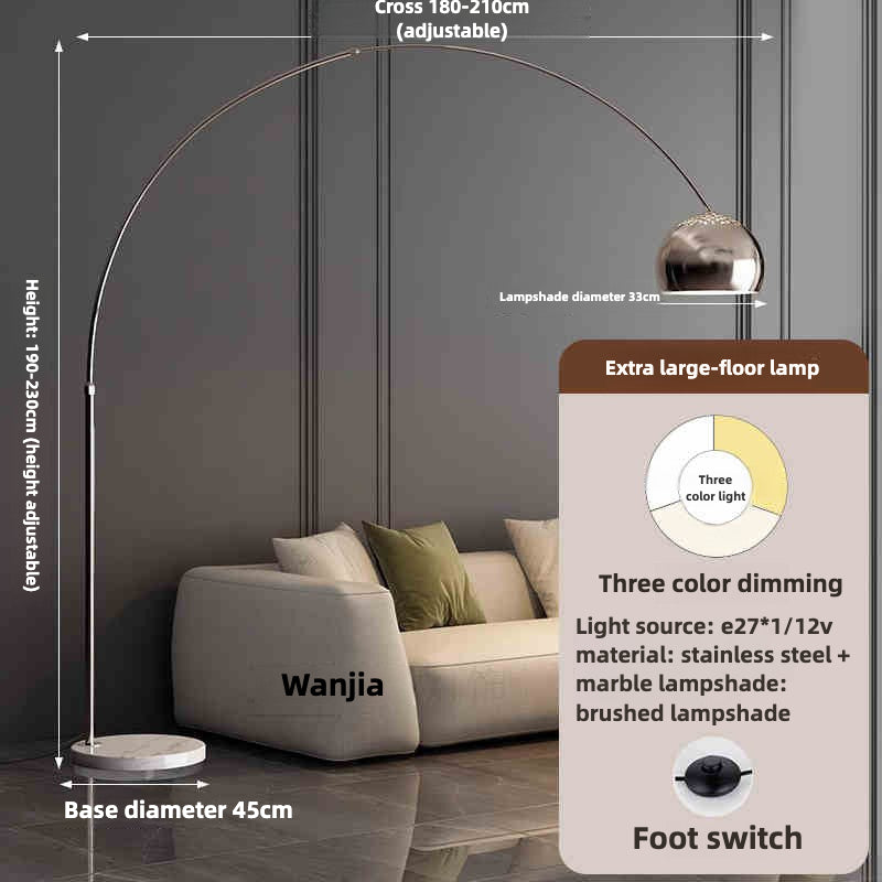Illuminate with Elegance – Modern Arc Floor Lamp