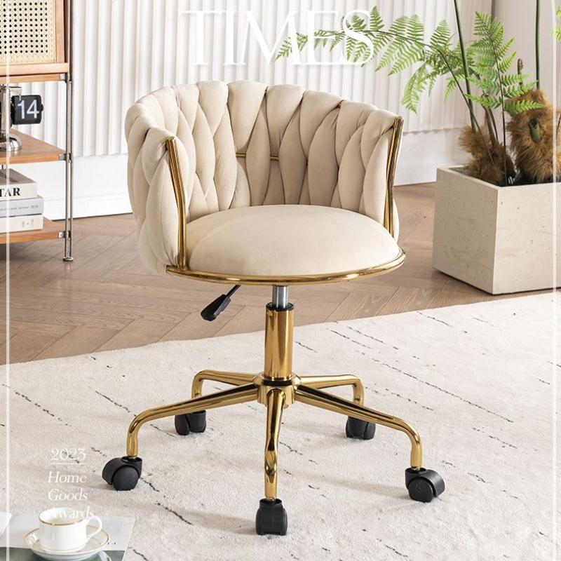 Elegant Vanity & Salon Chair