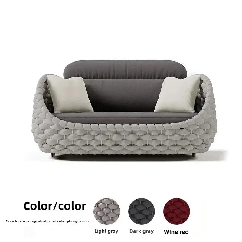 Outdoor Sofa Set-Breathing Nature Interprets Perfection