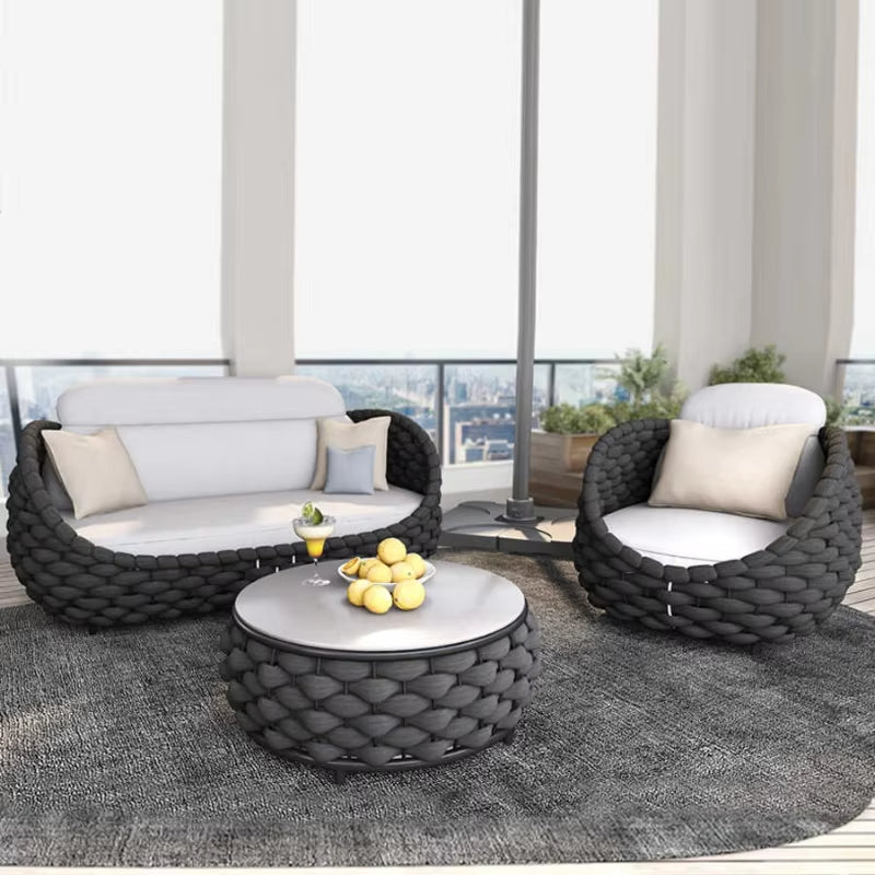 Outdoor Sofa Set-Breathing Nature Interprets Perfection