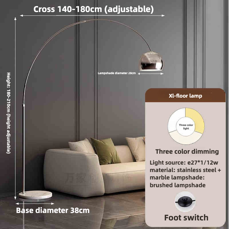 Illuminate with Elegance – Modern Arc Floor Lamp