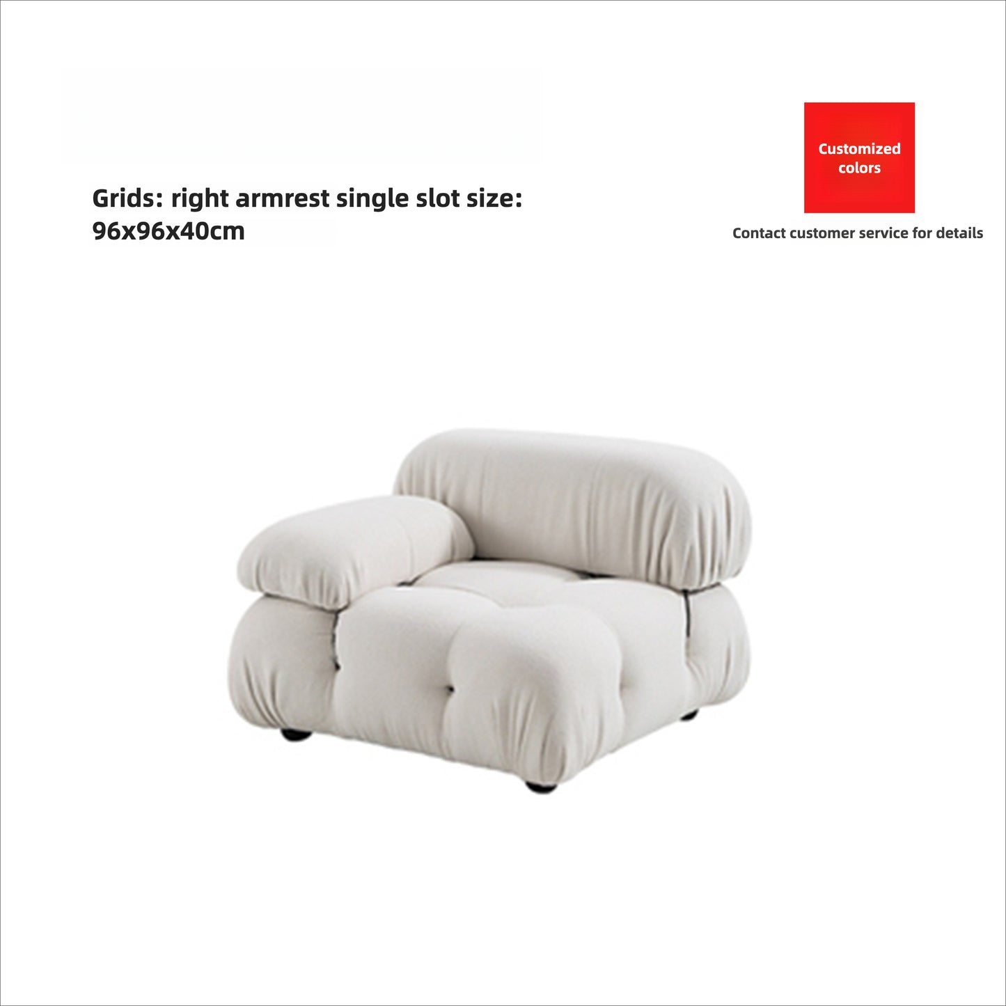 Mario Modular Sofa – Iconic Italian Design Meets Adaptive Comfort
