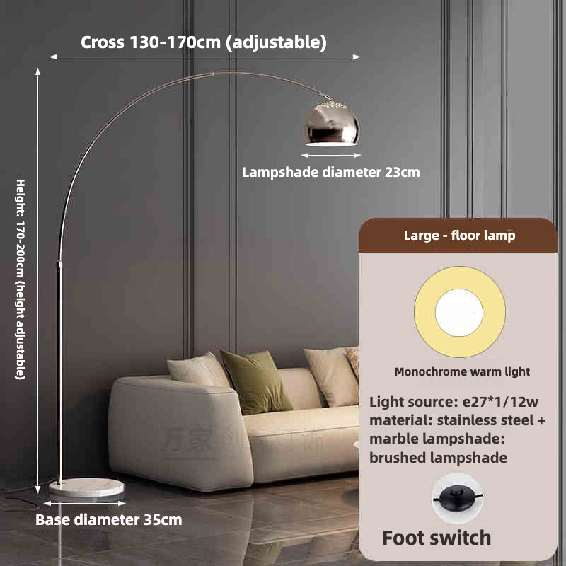 Illuminate with Elegance – Modern Arc Floor Lamp
