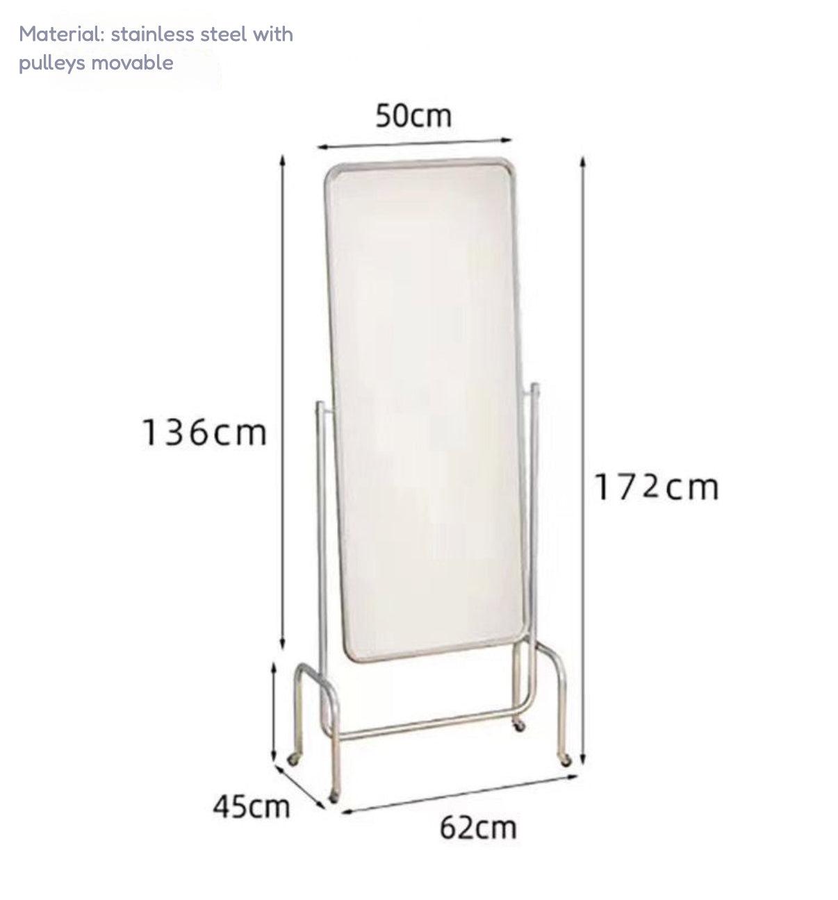 SleekMove Full-Length Mirror – Reflect Your Best Look