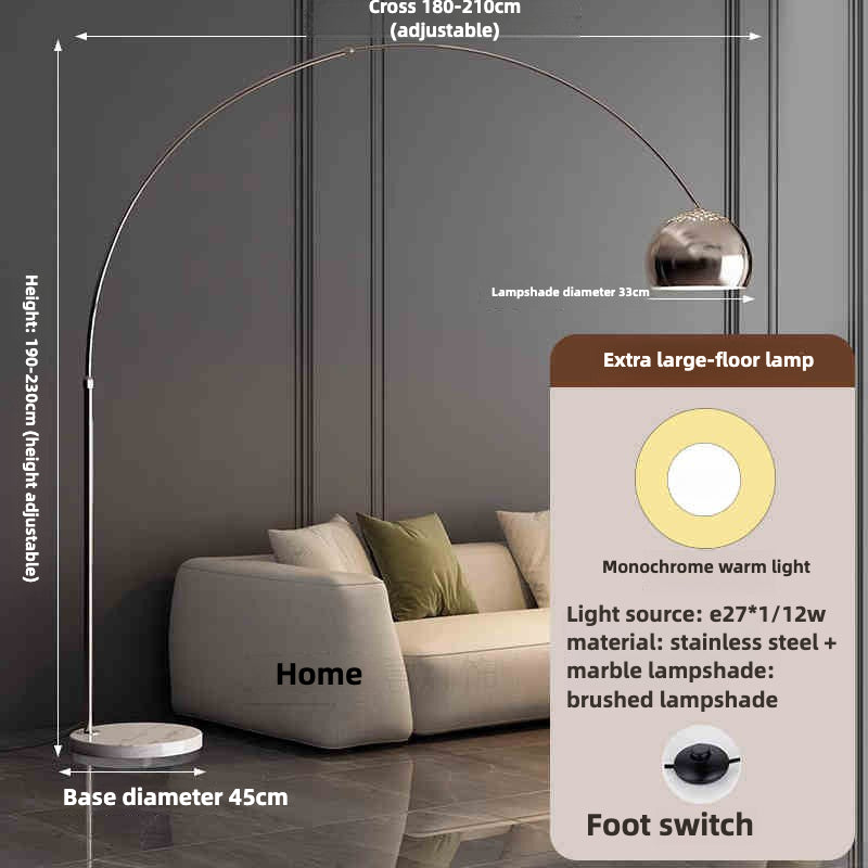 Illuminate with Elegance – Modern Arc Floor Lamp
