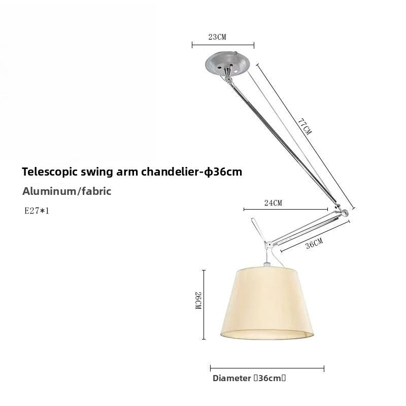 Tolomeo Decentrata Lamp-The Poetics of the Cantilever