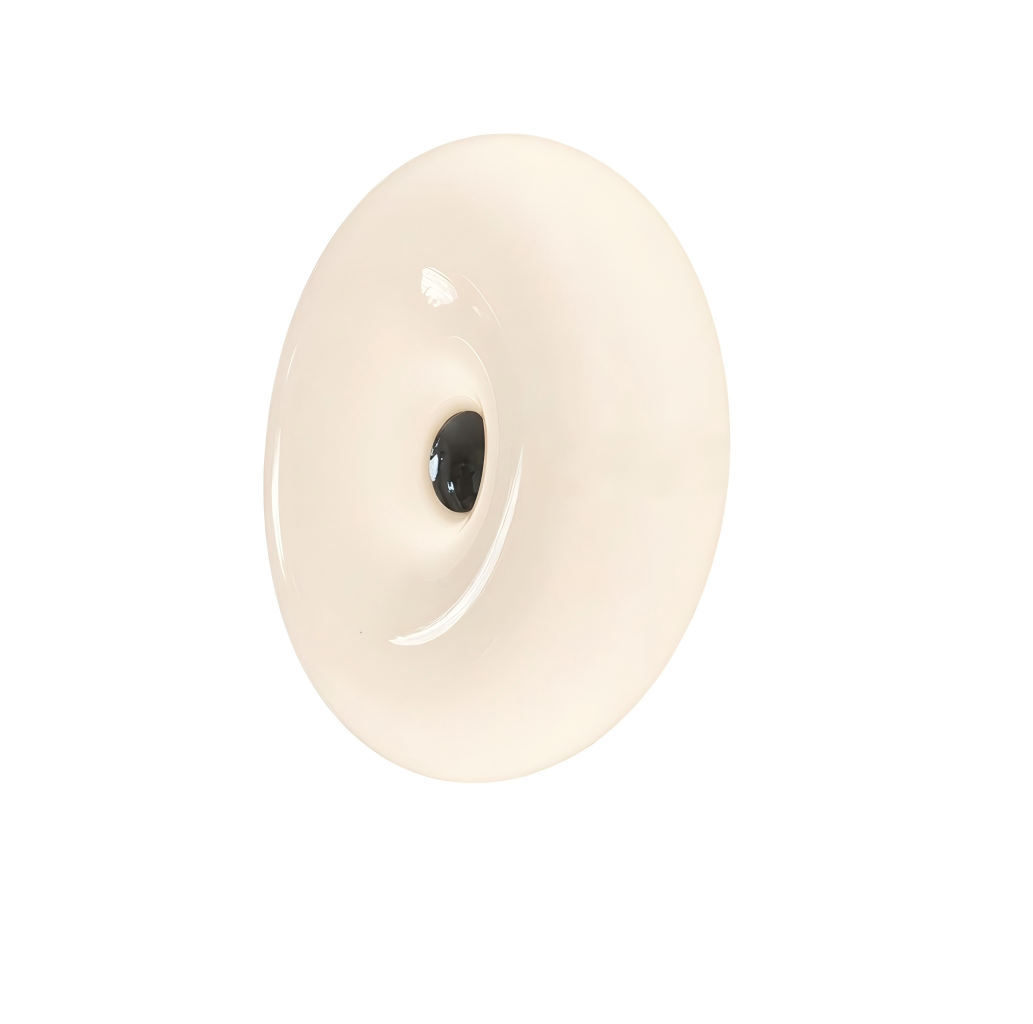 Orange Donut Wall Lamp — A Mid-Century Bauhaus Ambient Light