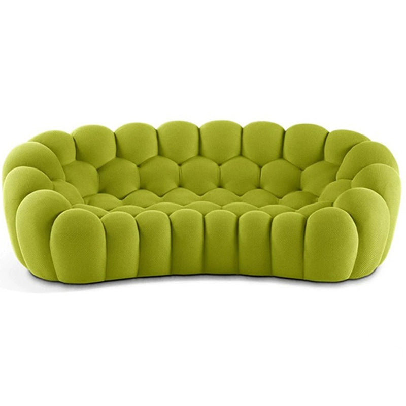 French Italian Trending Bubble Soccer Artistic Curved Elegant Sofa