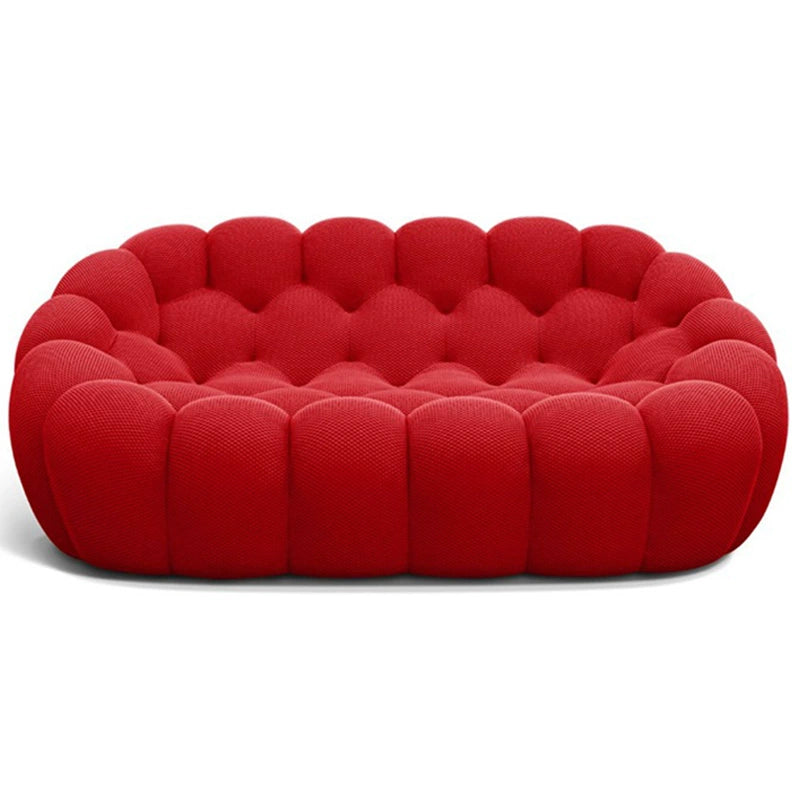 French Italian Trending Bubble Soccer Artistic Curved Elegant Sofa