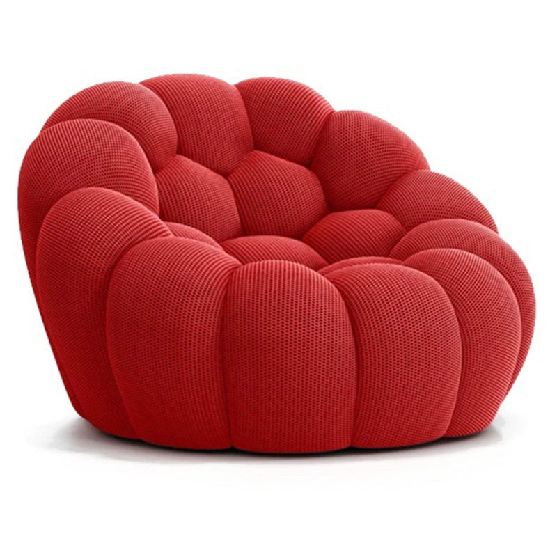French Italian Trending Bubble Soccer Artistic Curved Elegant Sofa