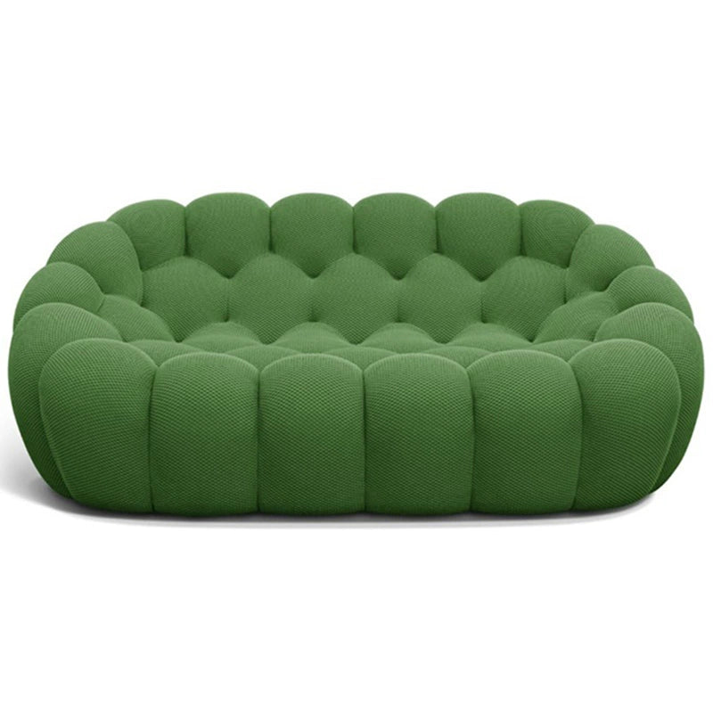 French Italian Trending Bubble Soccer Artistic Curved Elegant Sofa
