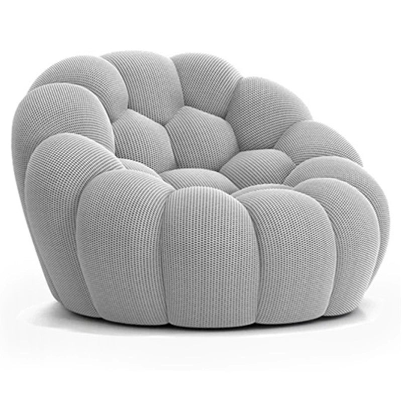 French Italian Trending Bubble Soccer Artistic Curved Elegant Sofa