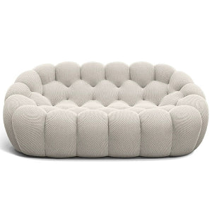 French Italian Trending Bubble Soccer Artistic Curved Elegant Sofa