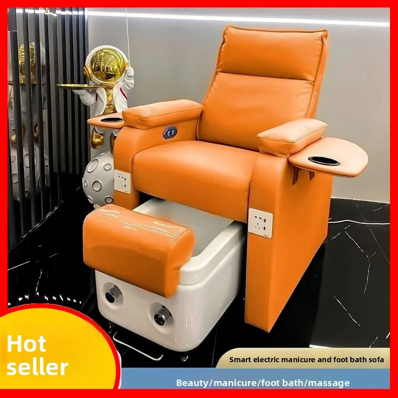 Modern Luxe Beauty & Foot Spa Chair