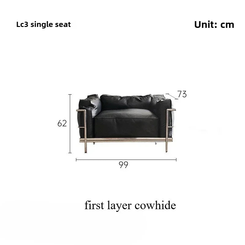LC3 Three Seater Sofa - Experience Ultimate Comfort