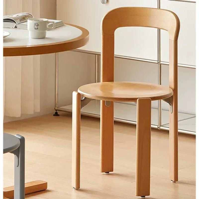 Rey Chairs-A Warm Solid Wood Chair That Gently Blends Into Everyday Living Spaces