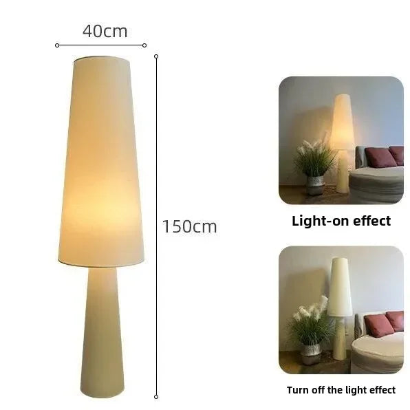 Wabi-Sabi Art Fabric Lampshade-Zen-inspired Home Decor Artwork