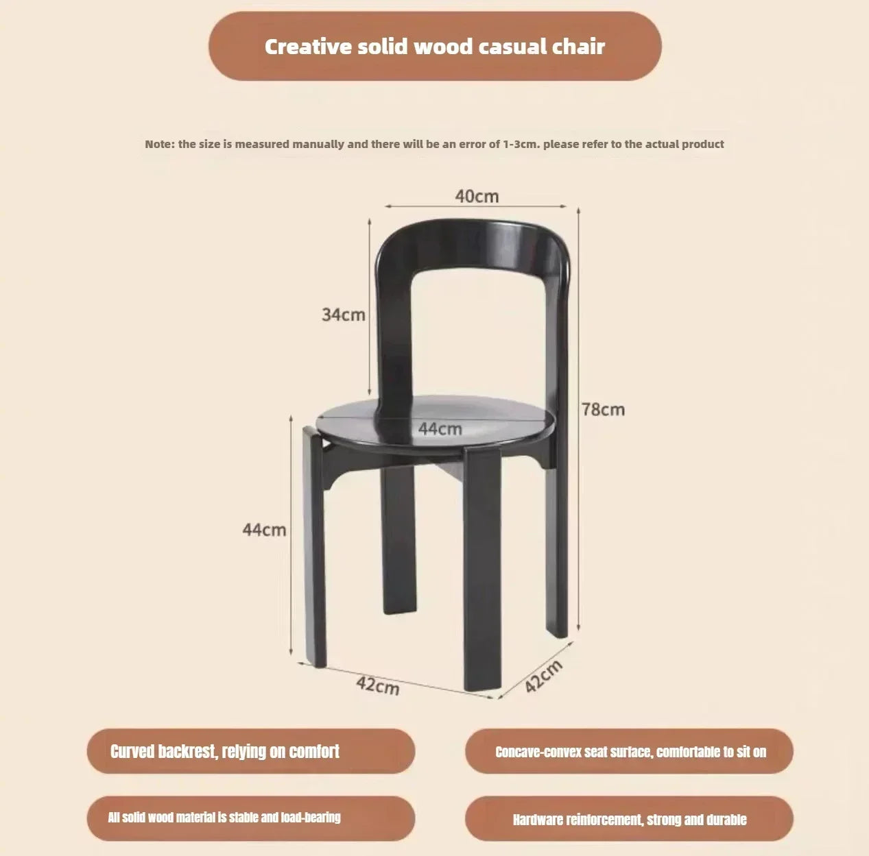 Rey Chairs-A Warm Solid Wood Chair That Gently Blends Into Everyday Living Spaces