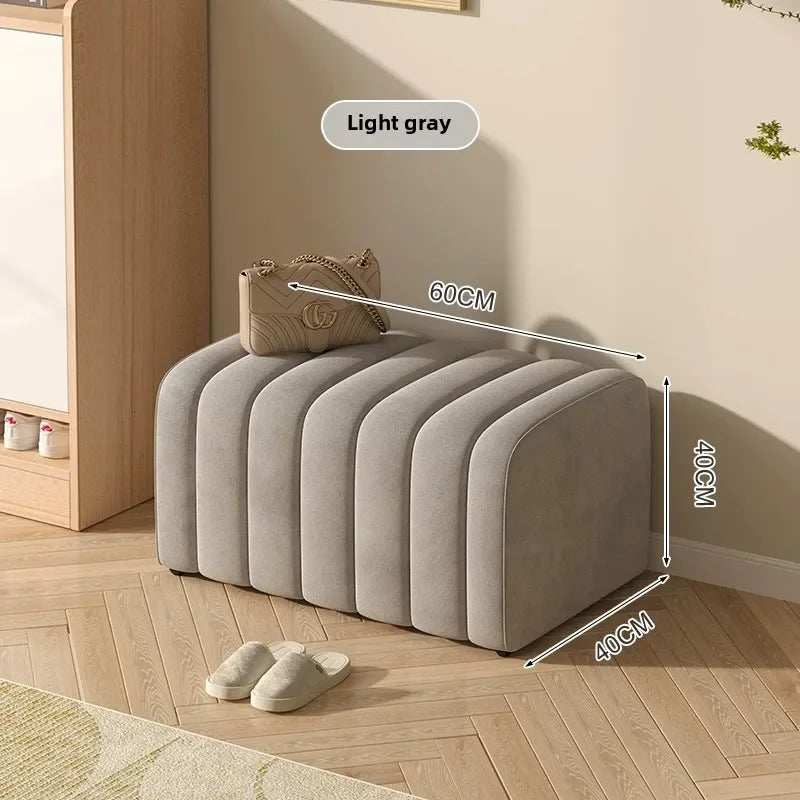 Toast-Shaped Upholstered Bench - Create Your Home's Exclusive Relaxation Space