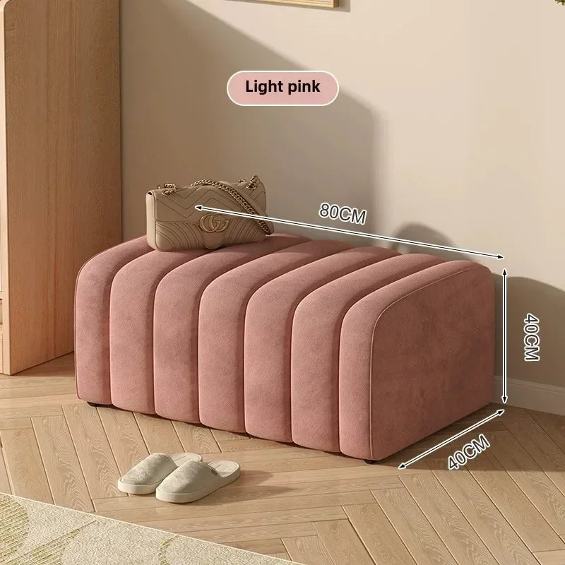 Toast-Shaped Upholstered Bench - Create Your Home's Exclusive Relaxation Space