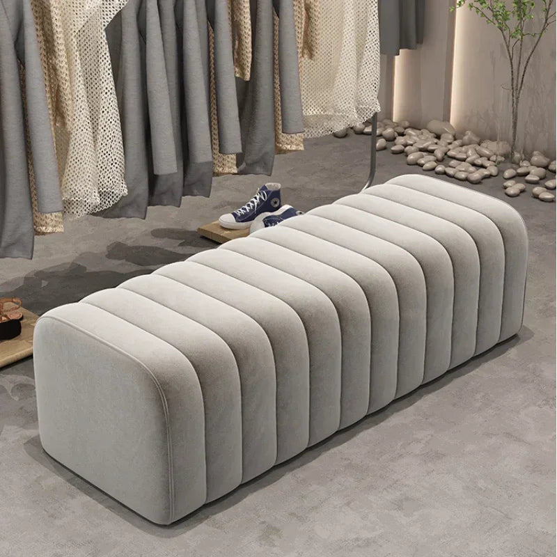 Toast-Shaped Upholstered Bench - Create Your Home's Exclusive Relaxation Space