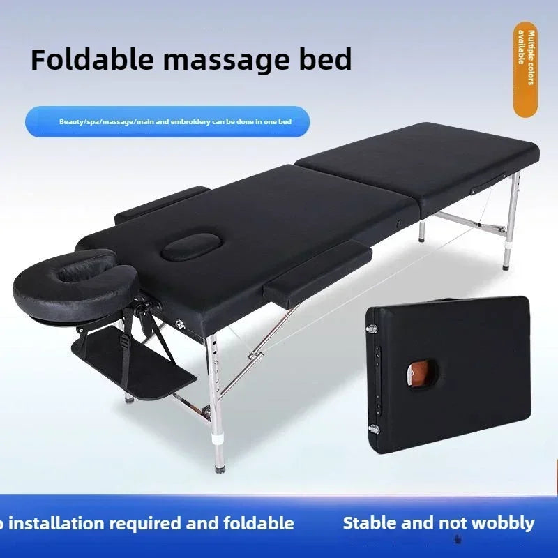 TherapyPro Portable Stainless Steel Massage Table