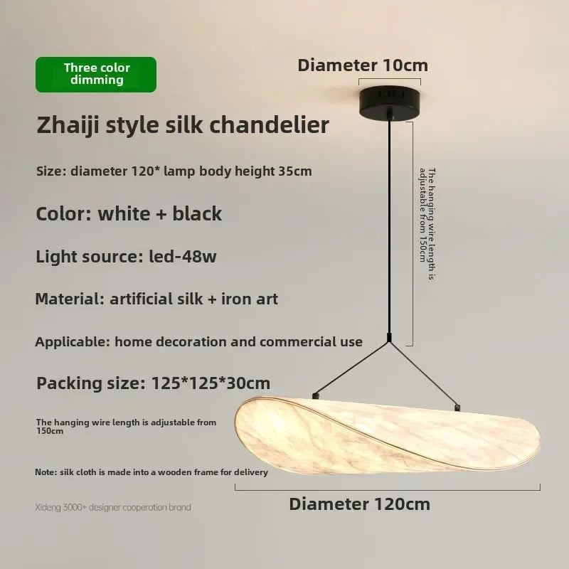 Silk Drift Pendant Light – Where Wabi-Sabi Meets Modern Elegance