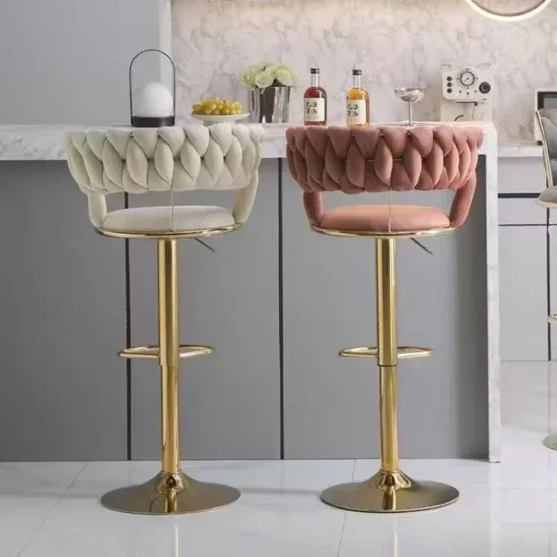 Light Luxury Adjustable Rotating Bar Stool-Redefining Your Home Artistry