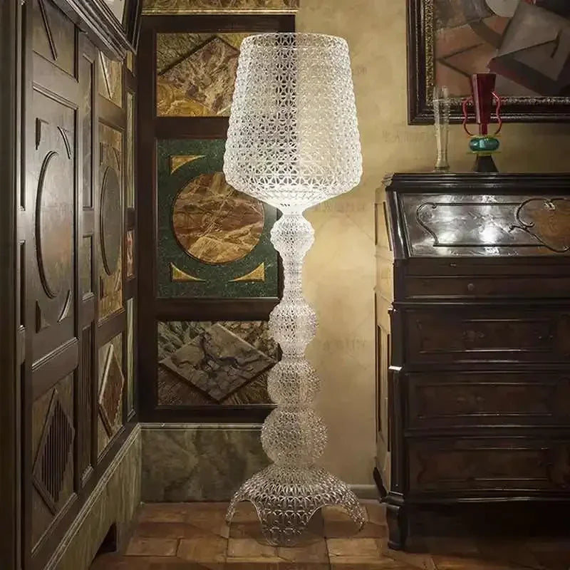 Lace Wine Glass Lamp-The Embodiment of Home Romance