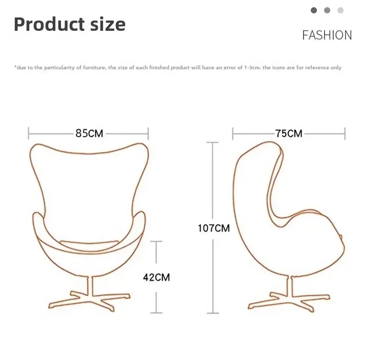 Egg Chair – A Timeless Icon of Comfort & Elegance