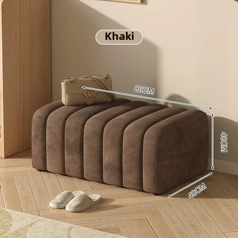 Toast-Shaped Upholstered Bench - Create Your Home's Exclusive Relaxation Space