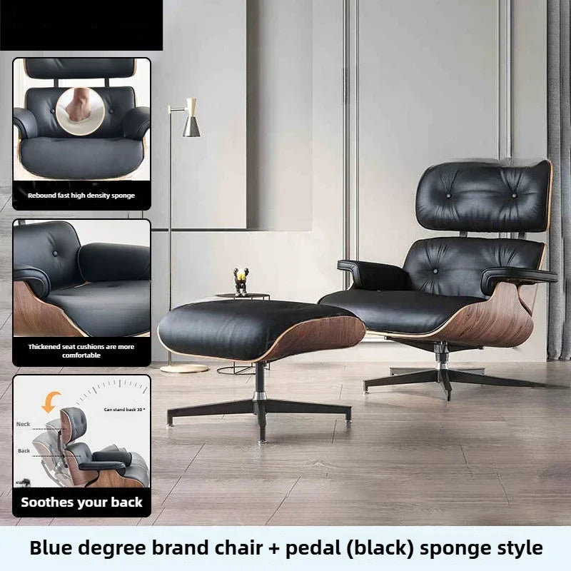 Lounge Chair & Ottoman – A Design Icon of Luxury and Comfort