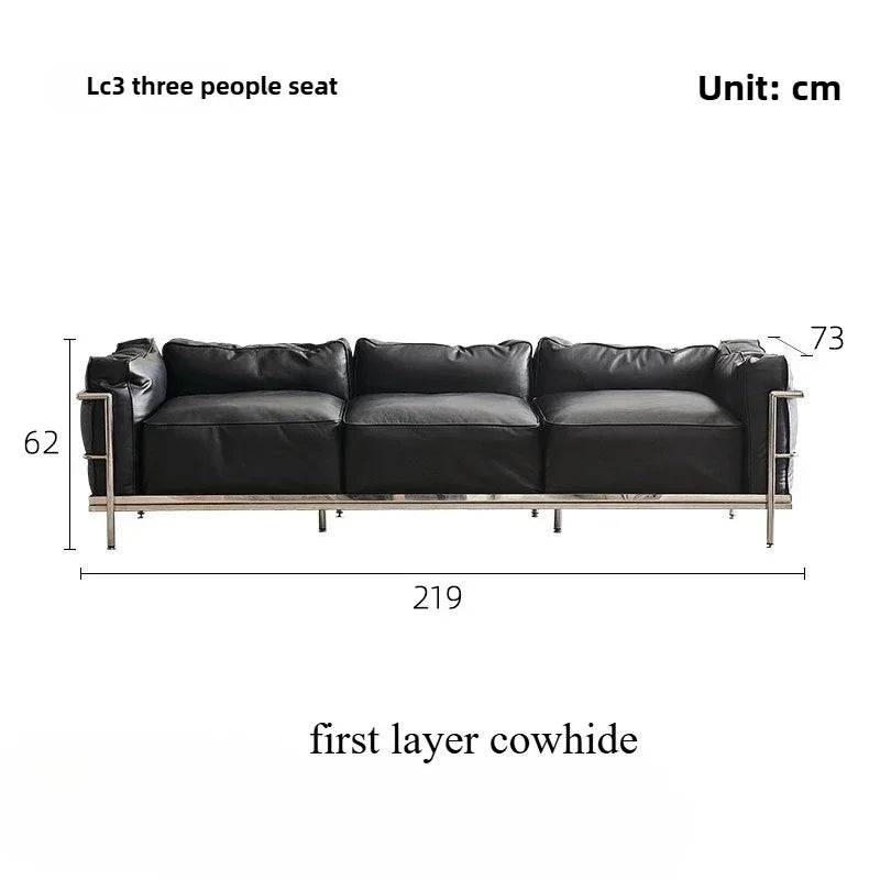 LC3 Three Seater Sofa - Experience Ultimate Comfort