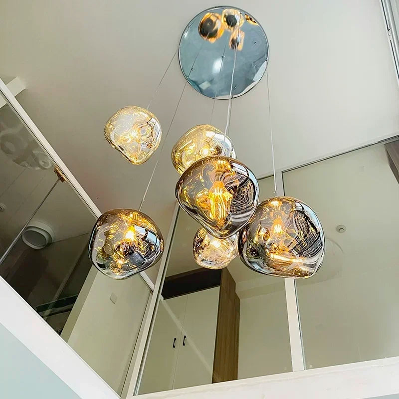 Melt Pendant-Encountering a Poetic Sanctuary of Light and Shadow