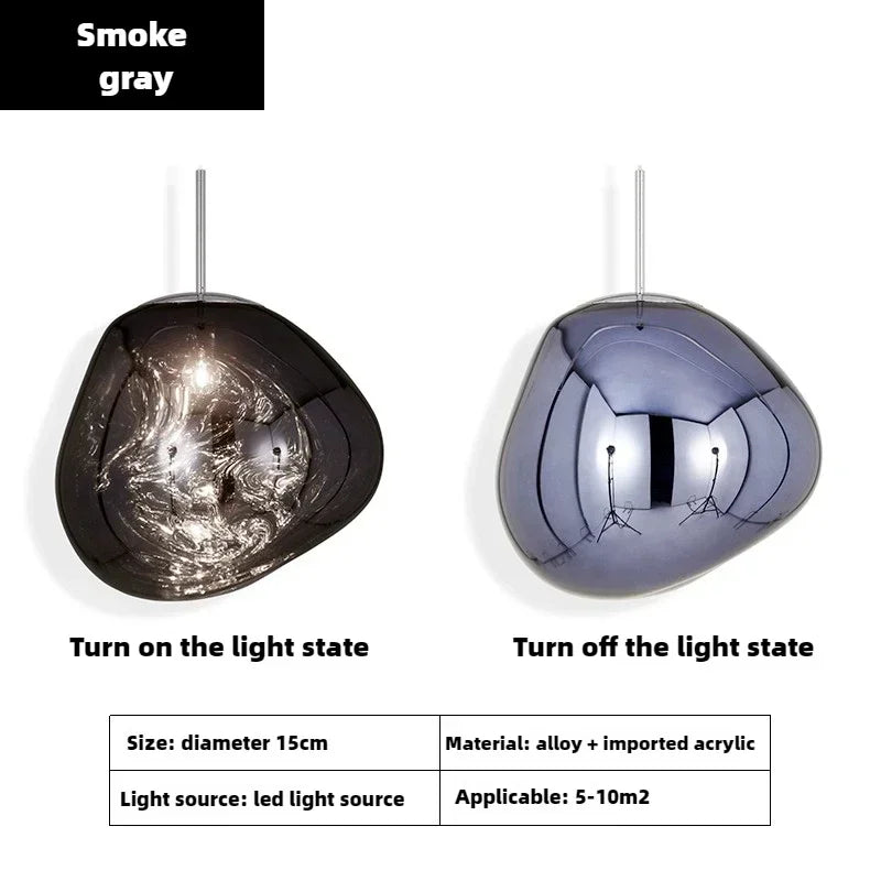 Melt Pendant-Encountering a Poetic Sanctuary of Light and Shadow