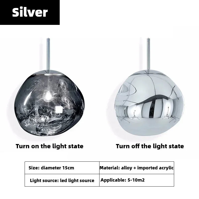 Melt Pendant-Encountering a Poetic Sanctuary of Light and Shadow