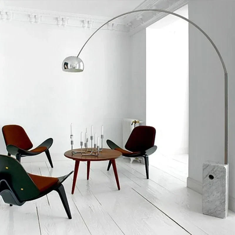 Illuminate with Elegance – Modern Arc Floor Lamp