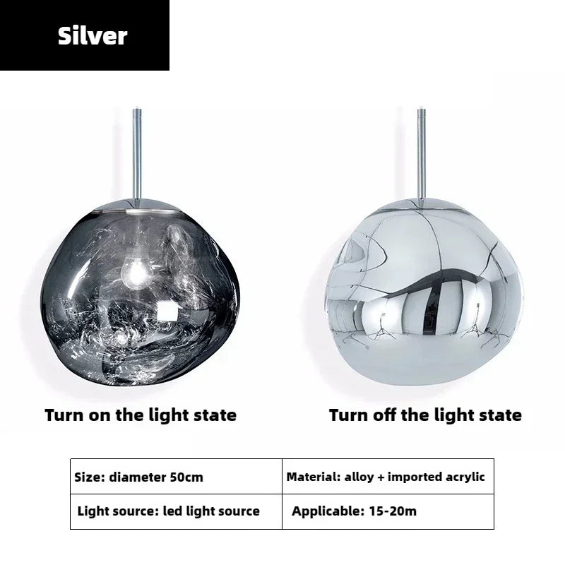 Melt Pendant-Encountering a Poetic Sanctuary of Light and Shadow