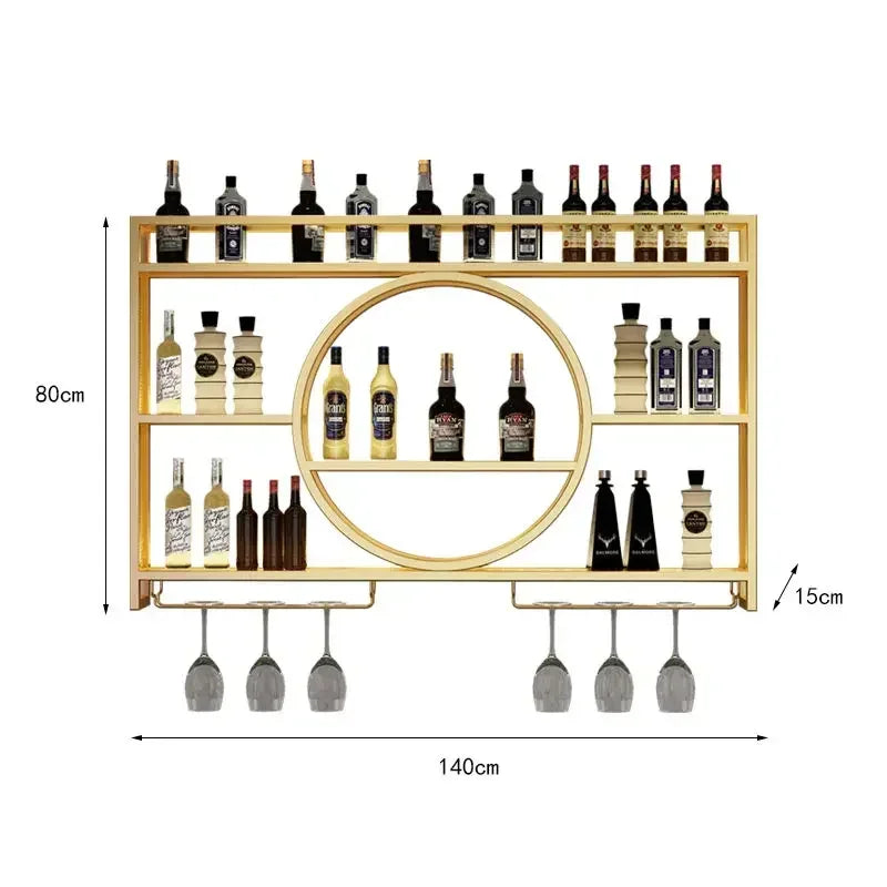 Wall-Mounted Wine Rack - A Wine Tasting Gallery on Your Wall