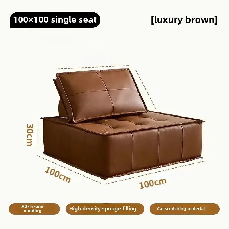 Tofo Block Sofa-A Cloud Of Lazy Yet Elegant Comfort