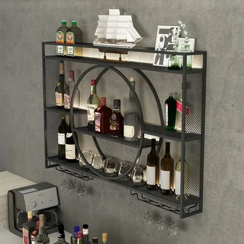 Wall-Mounted Wine Rack - A Wine Tasting Gallery on Your Wall