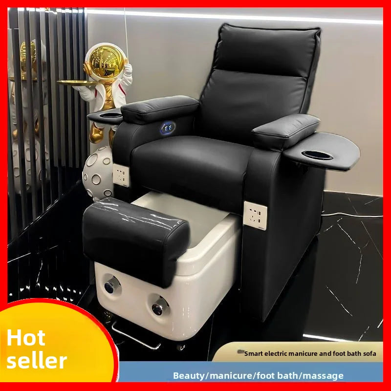 Modern Luxe Beauty & Foot Spa Chair