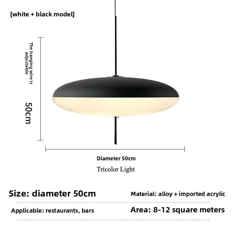 Bauhaus Elegance – Mid-Century Inspired Pendant Light