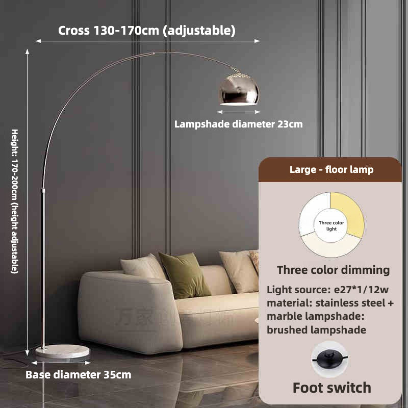 Illuminate with Elegance – Modern Arc Floor Lamp