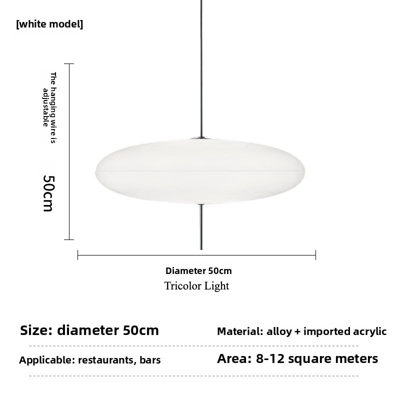 Bauhaus Elegance – Mid-Century Inspired Pendant Light