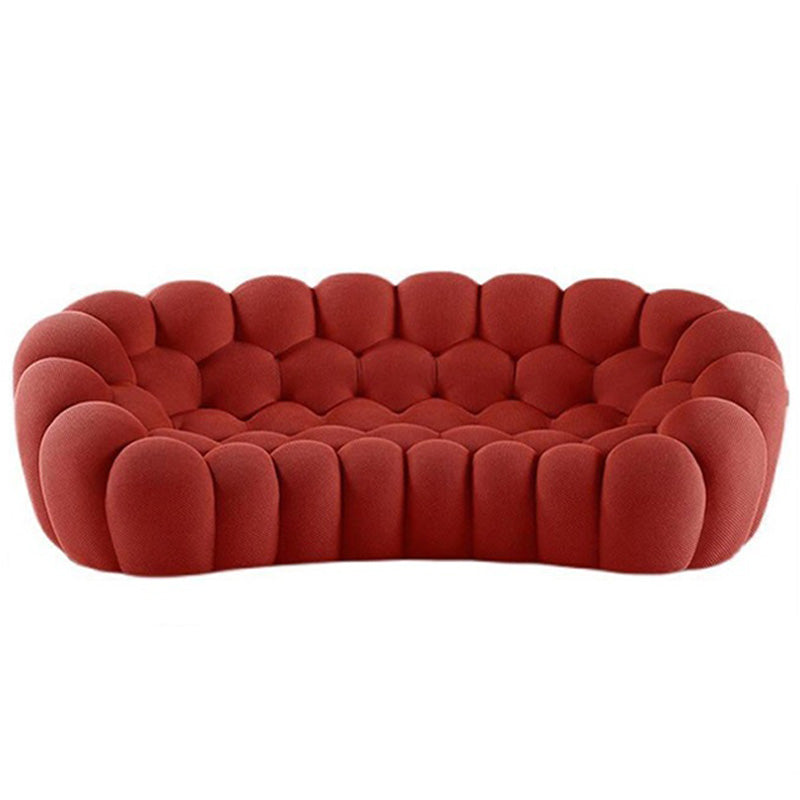 Designer-Style Curved Bubble Sofa – Modern Art Statement Piece