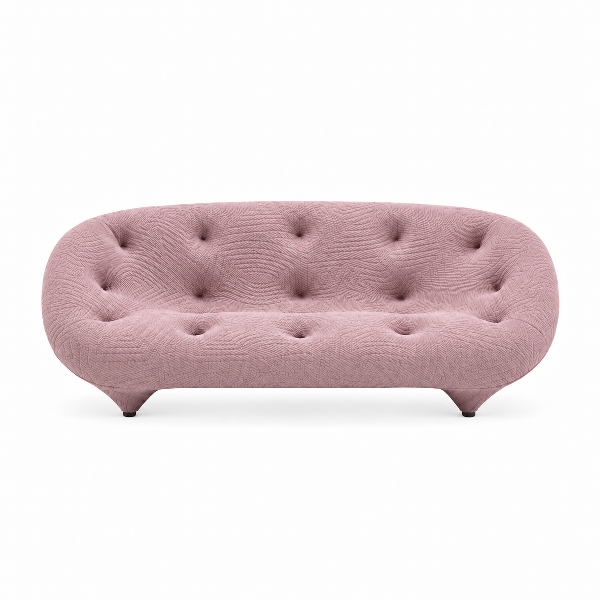 Ligne Roset Shell-shaped Ploum Sofa – Organic Curves & Textured Comfort